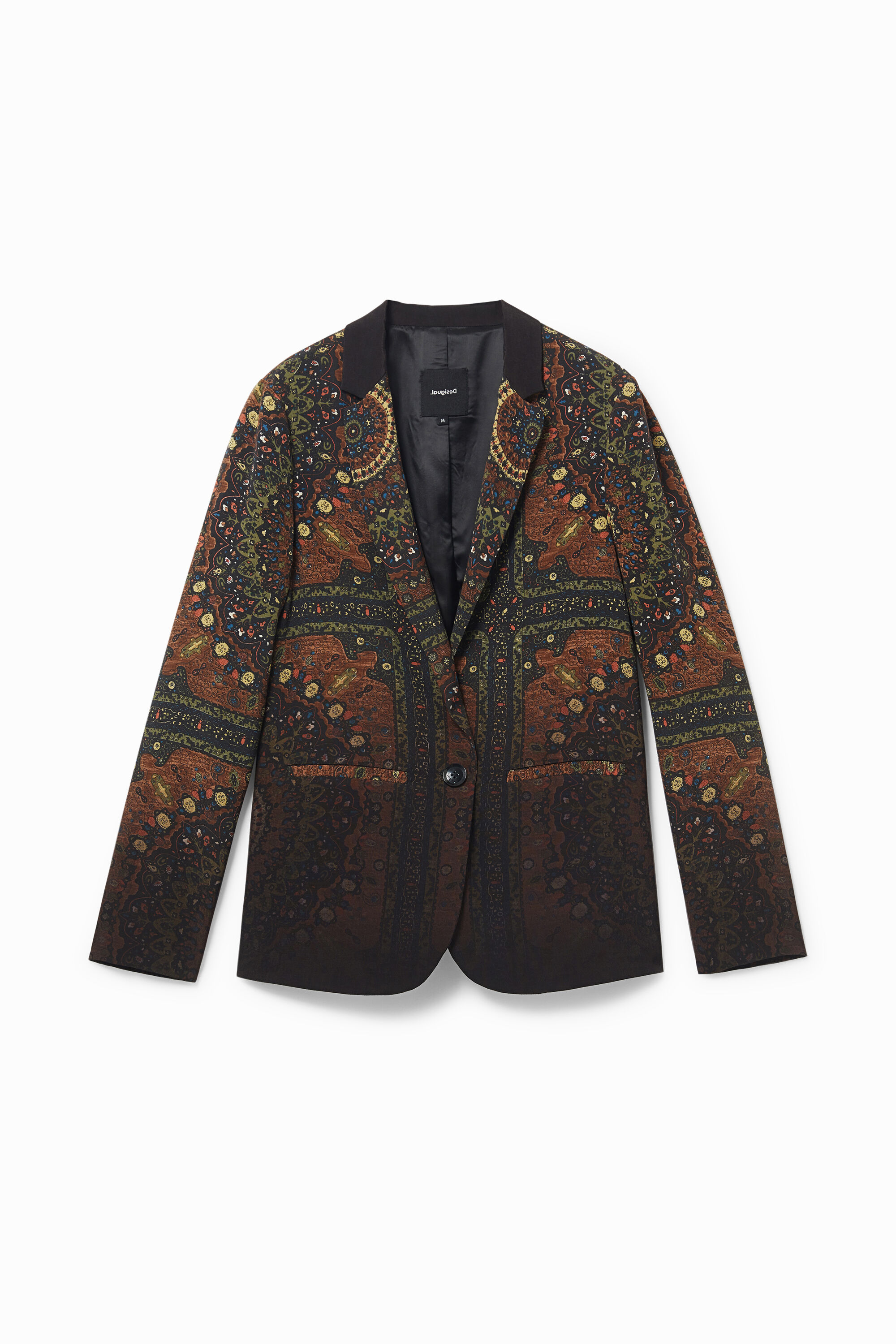 Boho-Blazer mit Mandalas