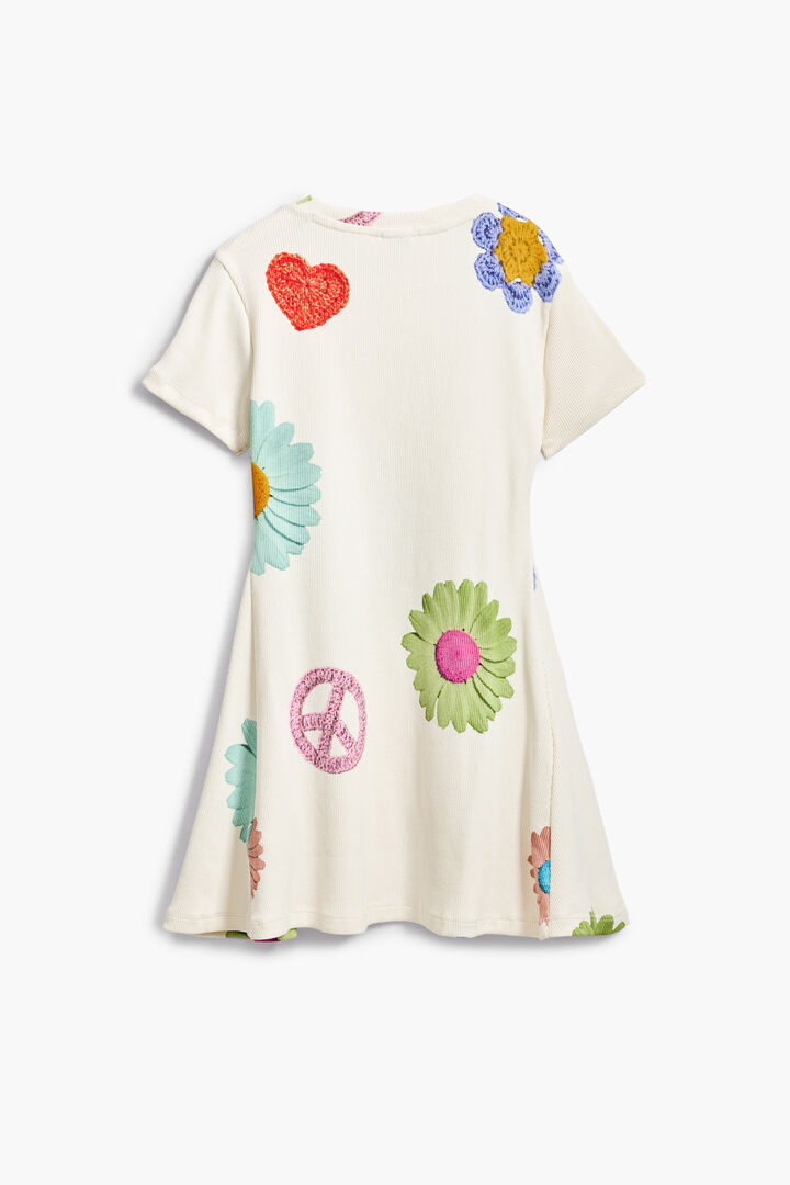 Vestido corto estampado | Desigual