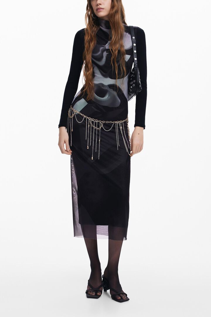 Multi-position midi dress | Desigual