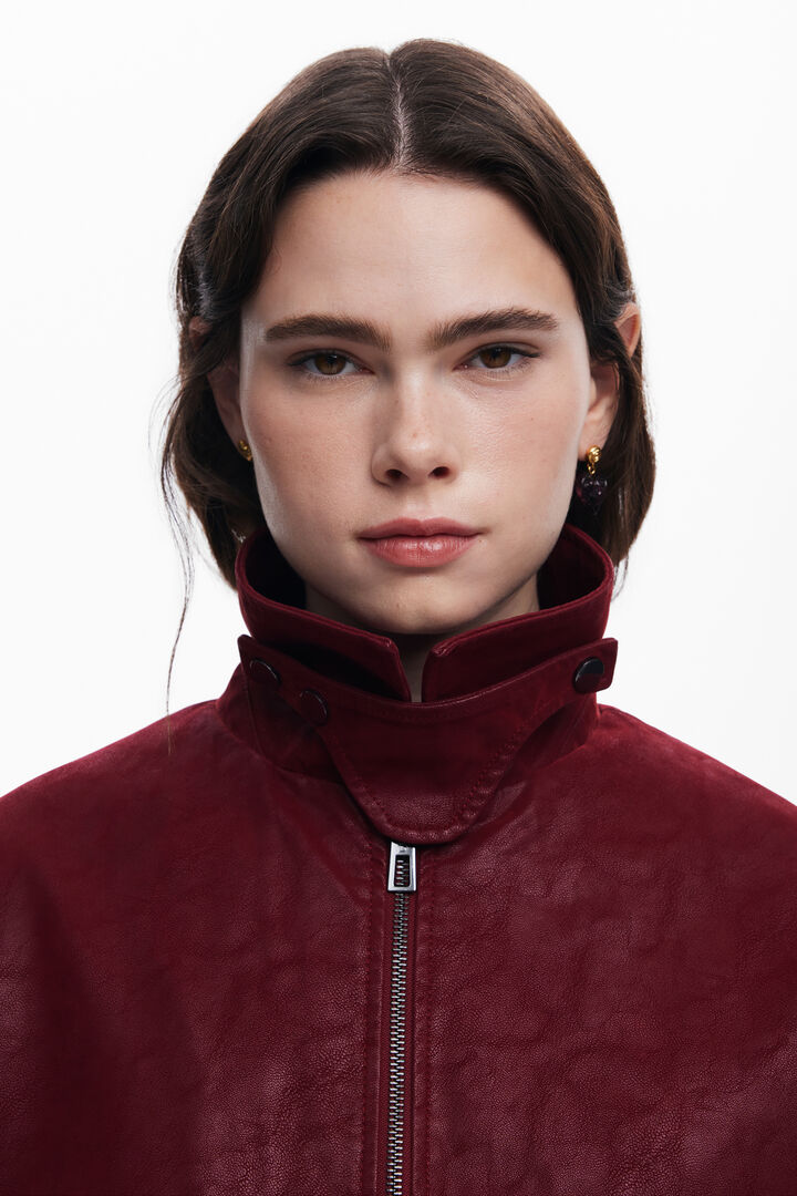 Giacca effetto pelle lucida | Desigual
