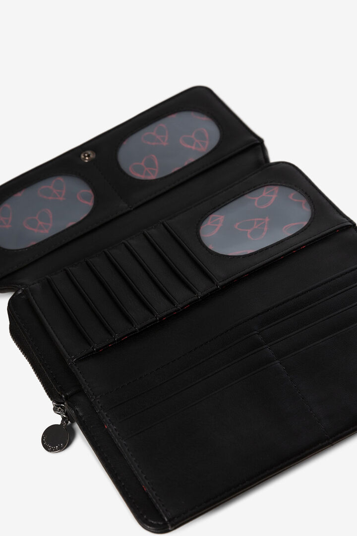 Porte-monnaie rectangulaire coeur | Desigual