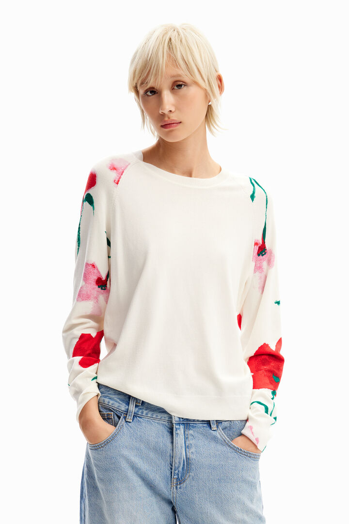 Camisola flores aquarela | Desigual