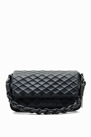 Midsize embossed crossbody bag | Desigual