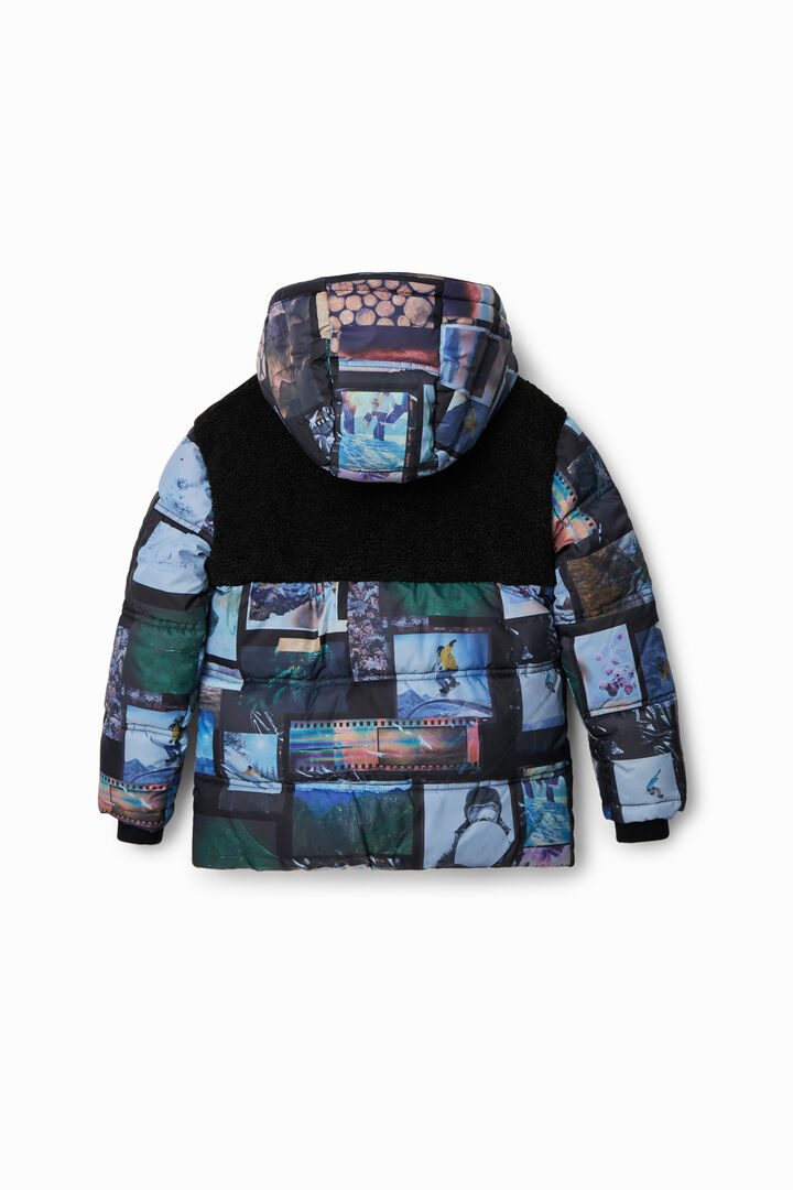 Jaqueta padded collage fotogràfic | Desigual