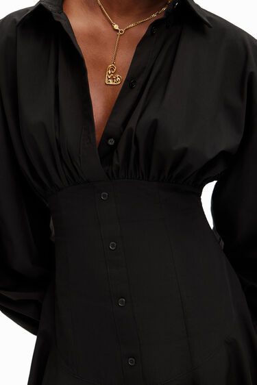 Robe courte corset Stella Jean | Desigual