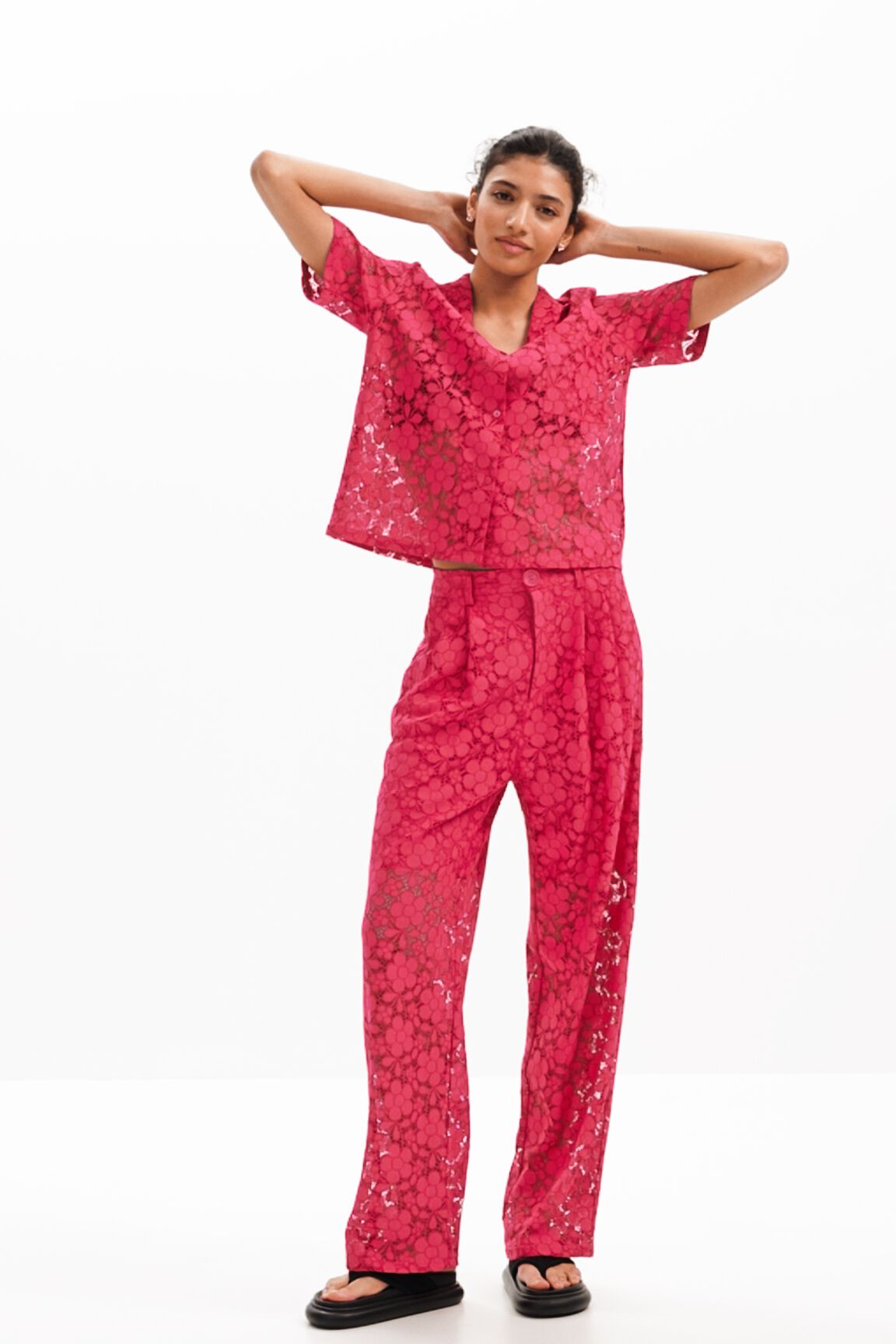 Chemise de store nuit desigual