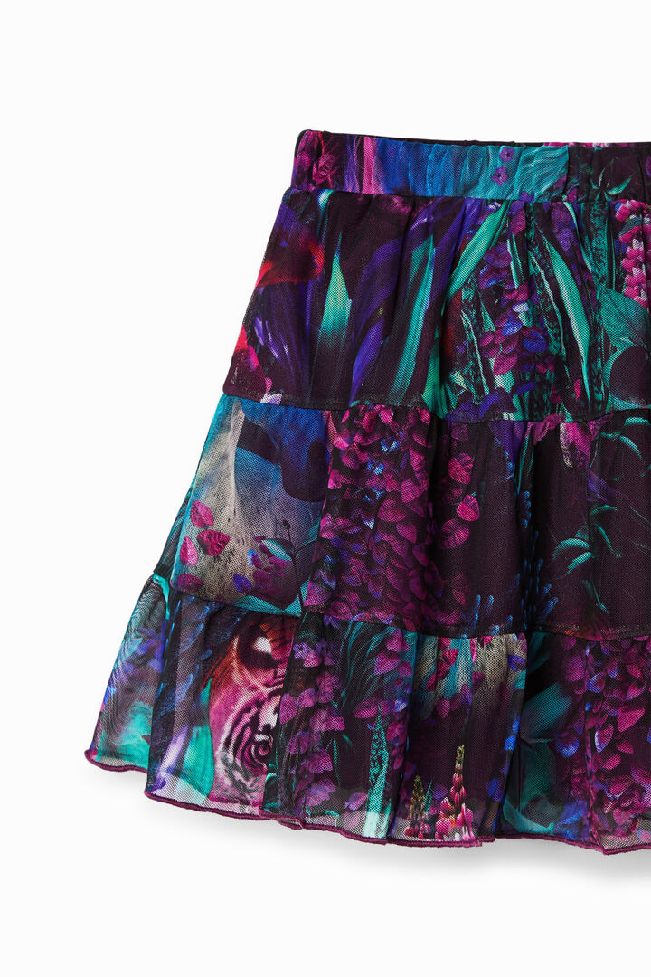 Falda tul estampada | Desigual