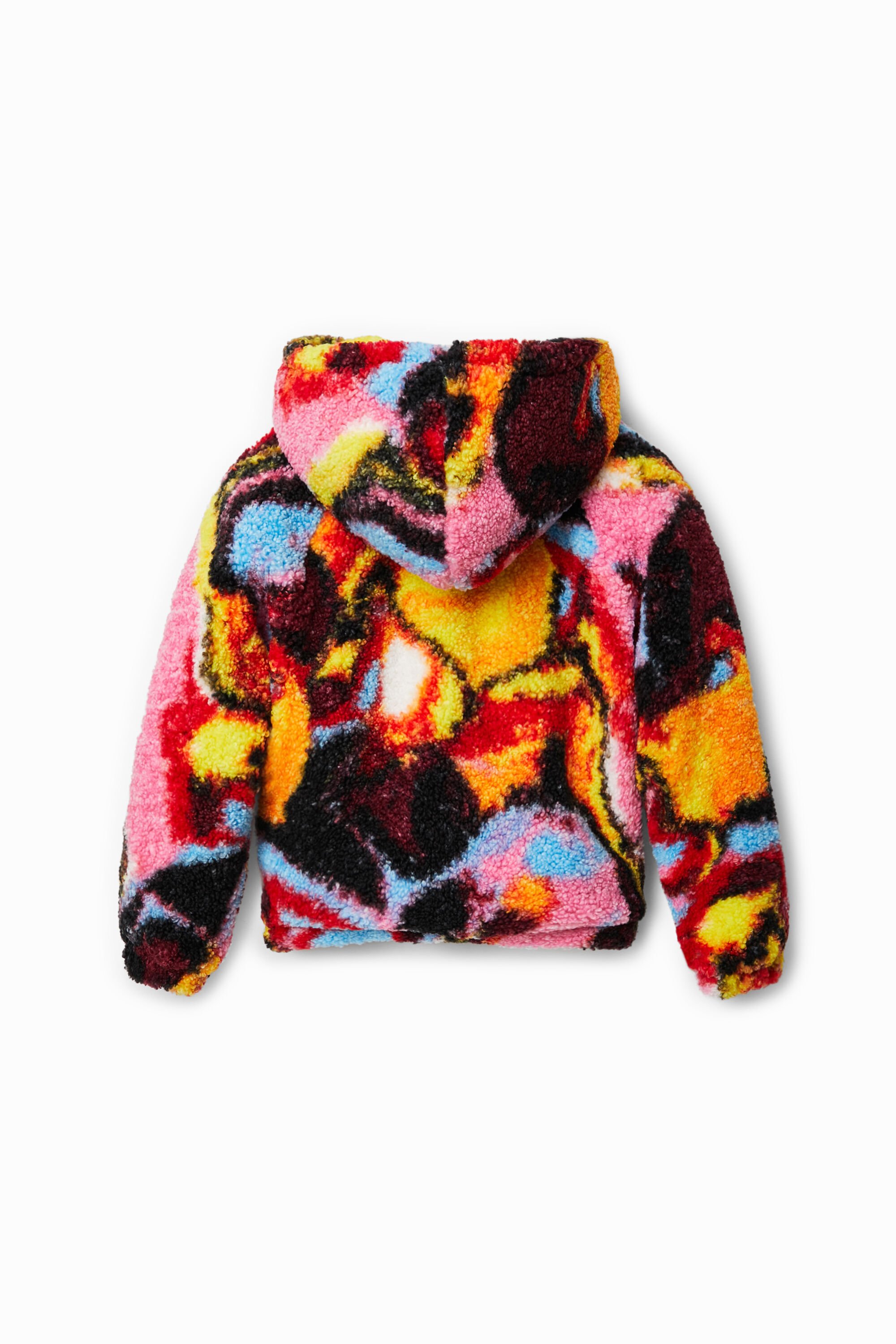 女性に人気！ デジタルプリント ボアジャケット | Desigual.com ジャケット・アウター