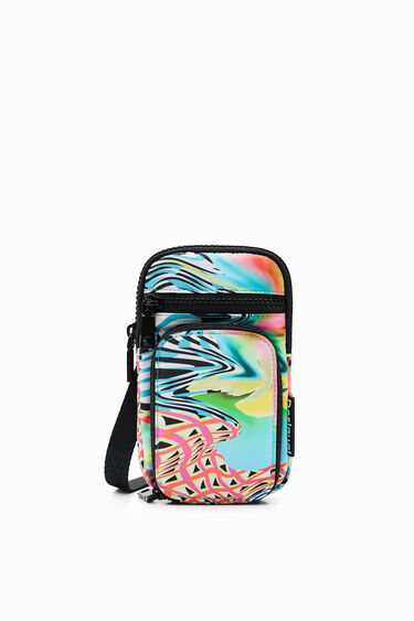 Psychedelic wallet smartphone holder | Desigual