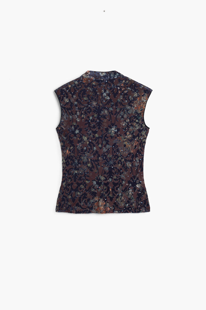 ORIENTAL SLEEVELESS T-SHIRT | Desigual