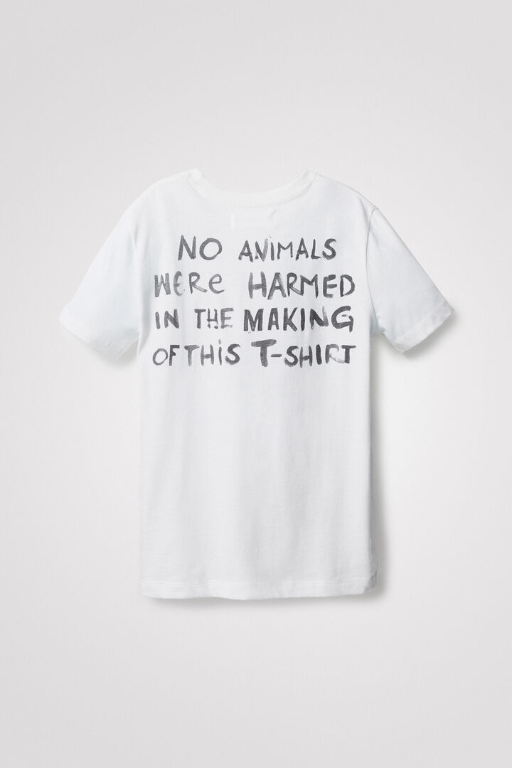 T-shirt print à photographie animal | Desigual