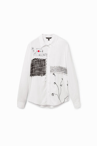 Virágos patchwork ing | Desigual