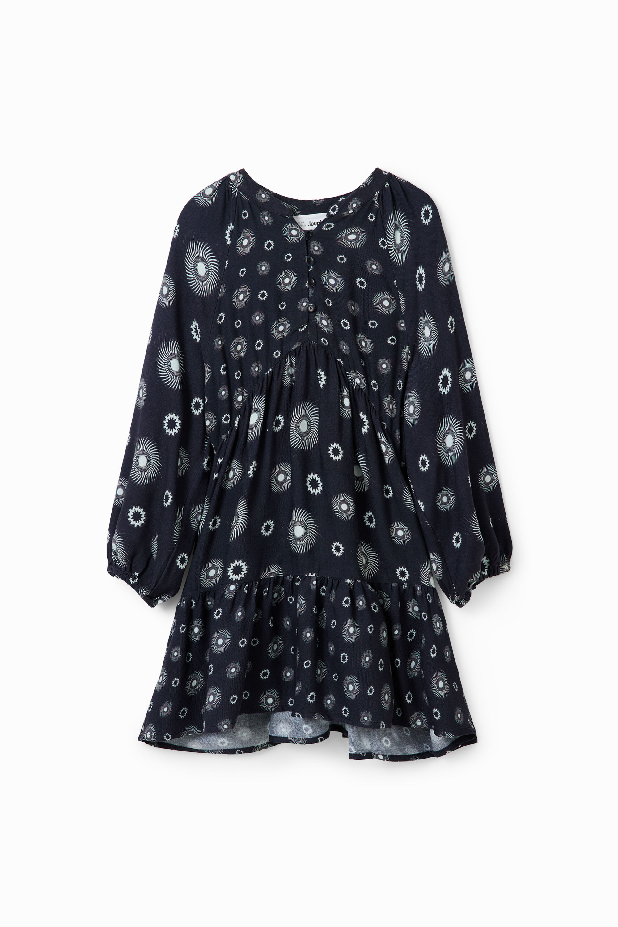 Kleid geometrisches Muster