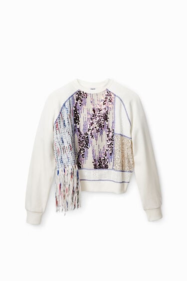 Sweater Stoff-Patches | Desigual