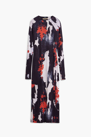 Vestido midi estampado Maitrepierre | Desigual