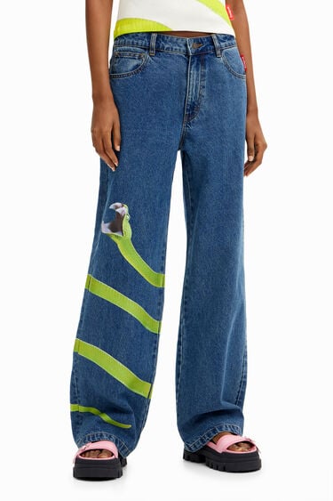Spodnie jeansowe Tyler McGillivary | Desigual