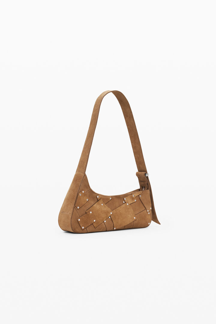 Bolso 100% piel solapa asimétrica pequeño | Desigual