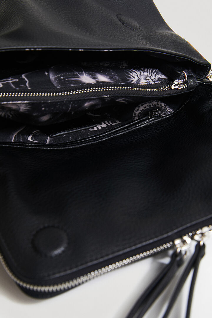 Leather-effect sling handbag | Desigual