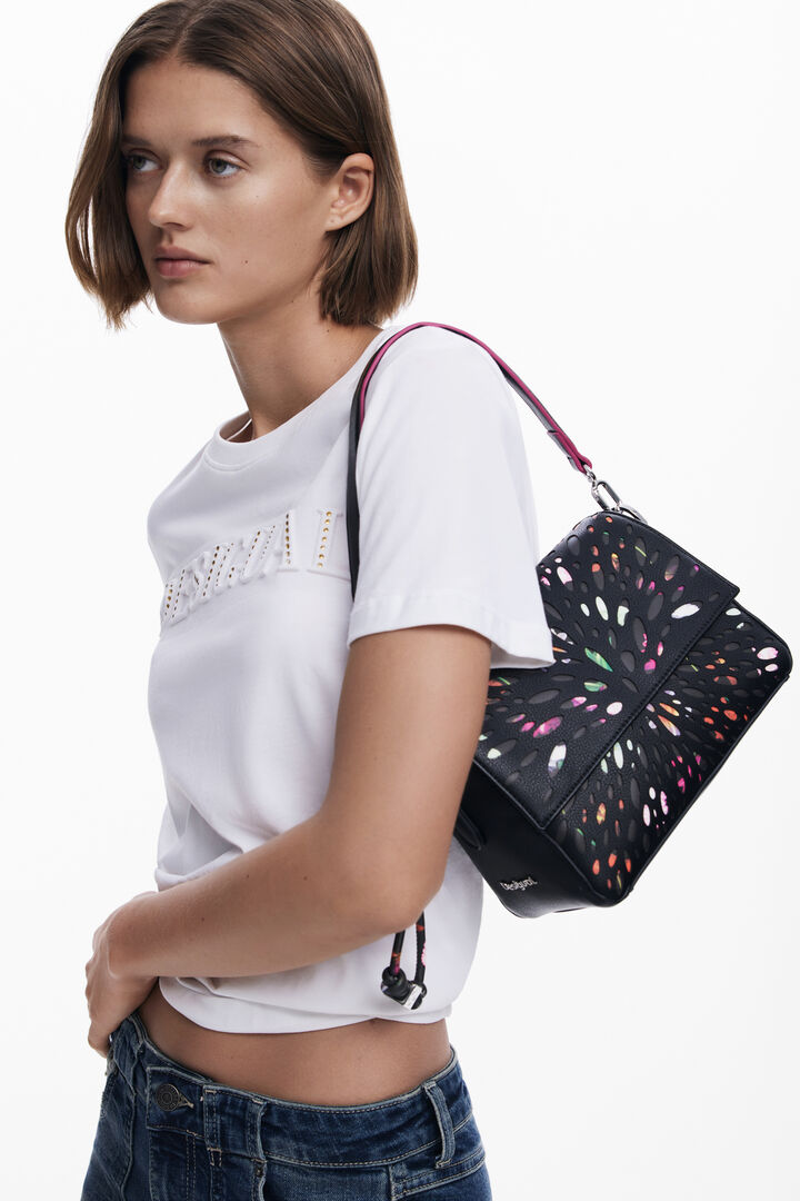 Stained glass cut-out bag | Desigual