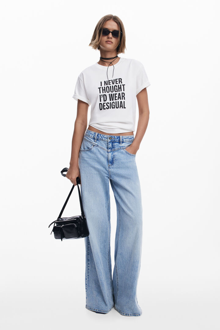 T-shirt "I NEVER THOUGHT"