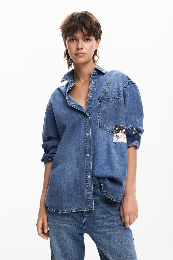 Mickey Mouse denim shirt | Desigual