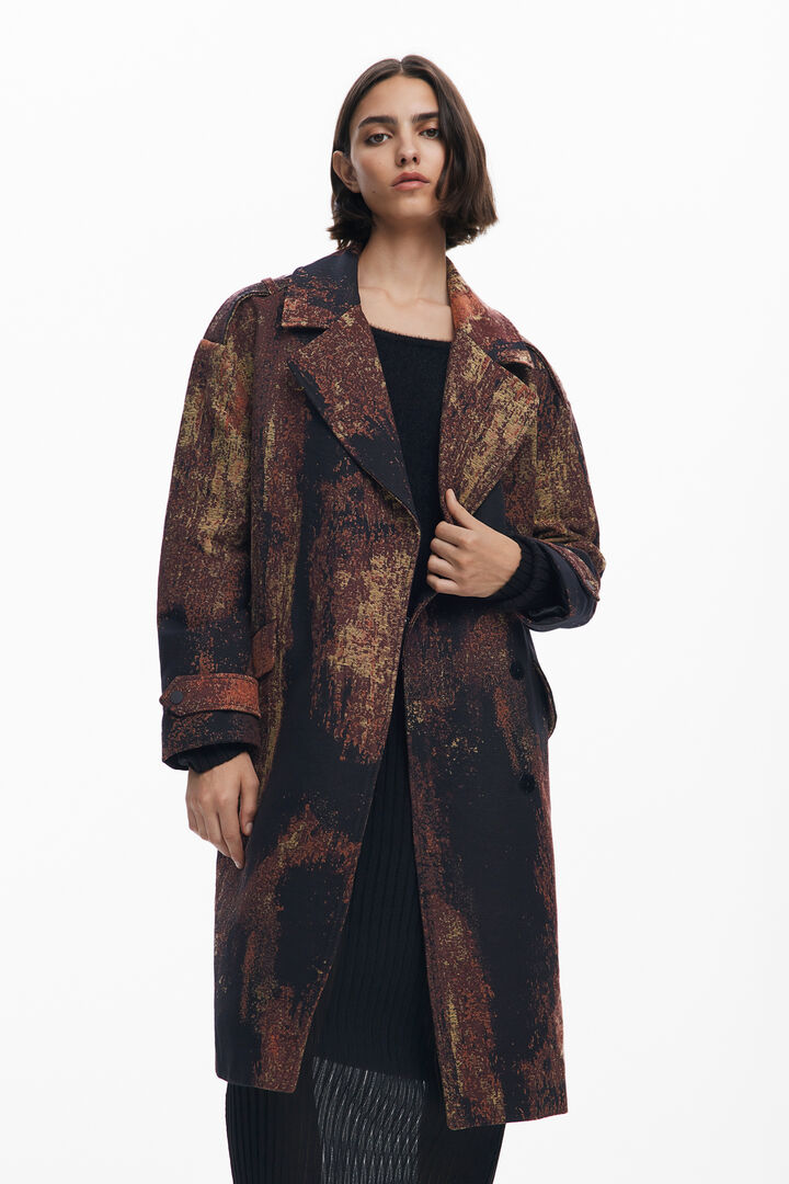 Coat designed by Mr. Christian Lacroix | Desigual