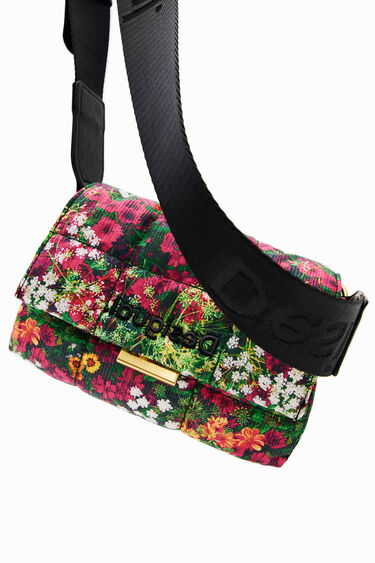 Kleine Umhängetasche Blumen | Desigual