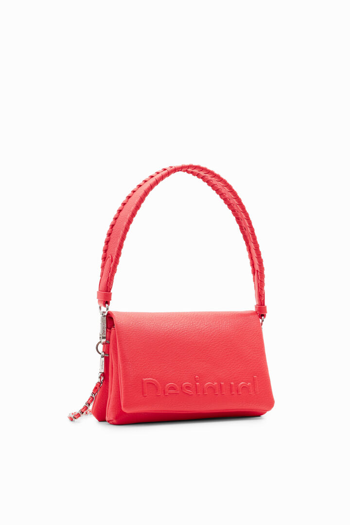 Mini half-logo crossbody bag | Desigual