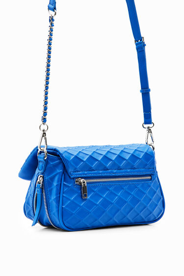 Midsize embossed crossbody bag | Desigual