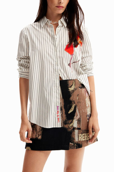 Minifaldilla jacquard arty | Desigual