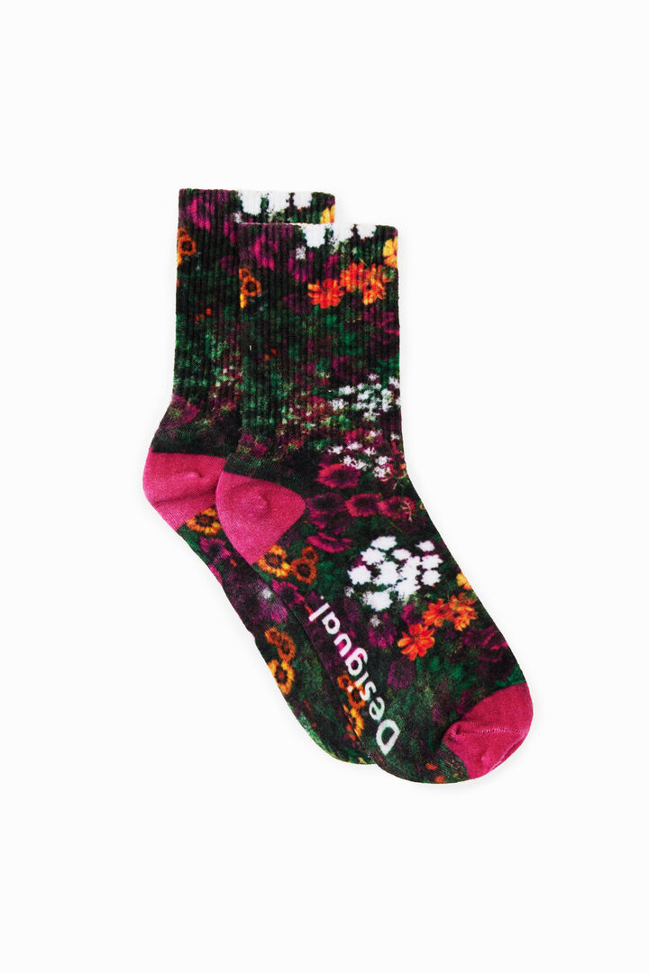 Floral mini socks | Desigual