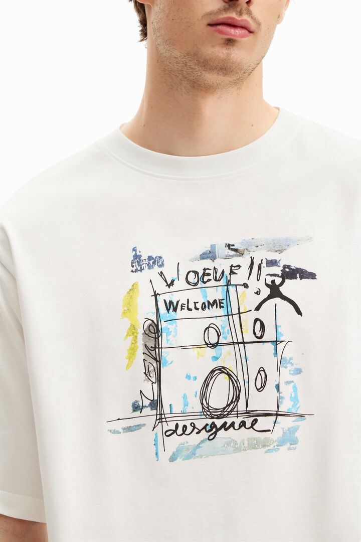 Camiseta diseño arty | Desigual