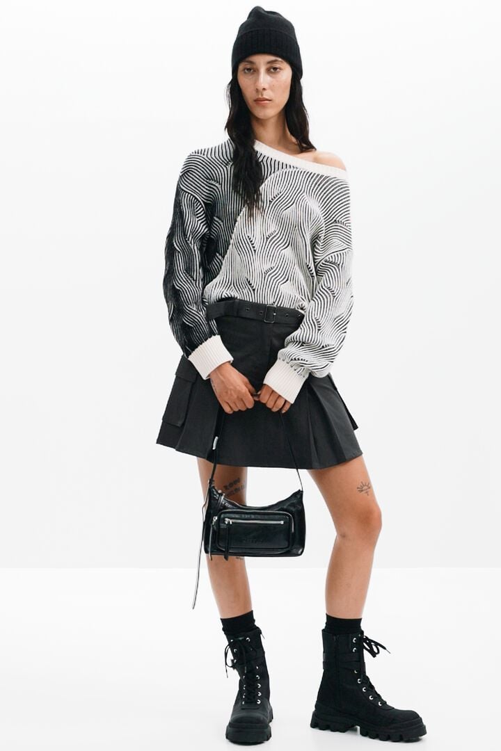 Jersey de punto bicolor | Desigual