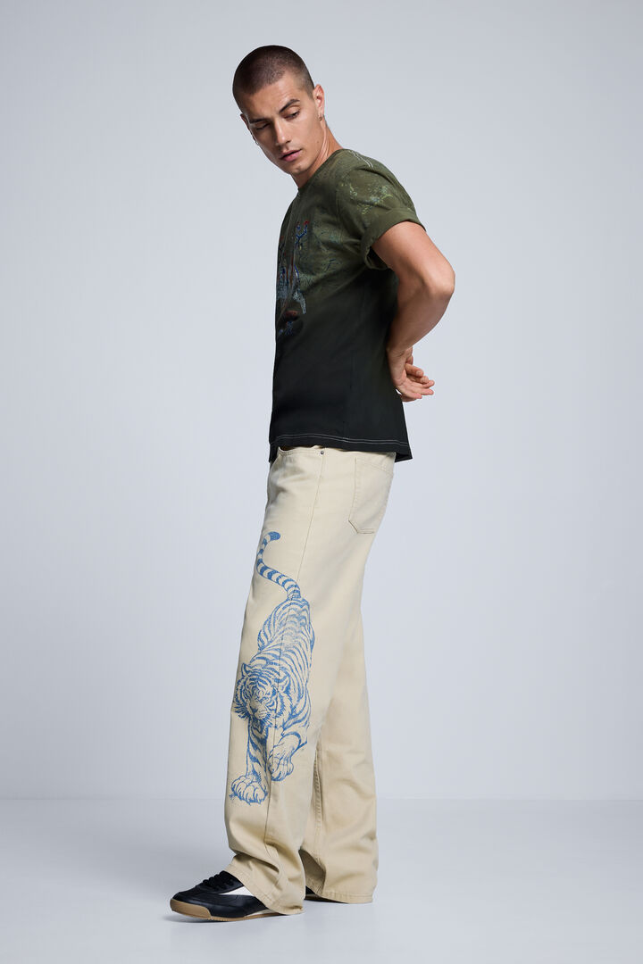 Pantalon imprim&eacute;