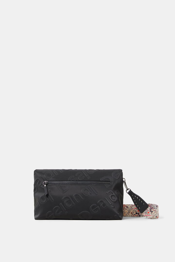 Borsa a tracolla logo in rilievo | Desigual