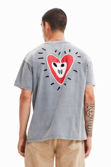 T-shirt oversize cœur | Desigual
