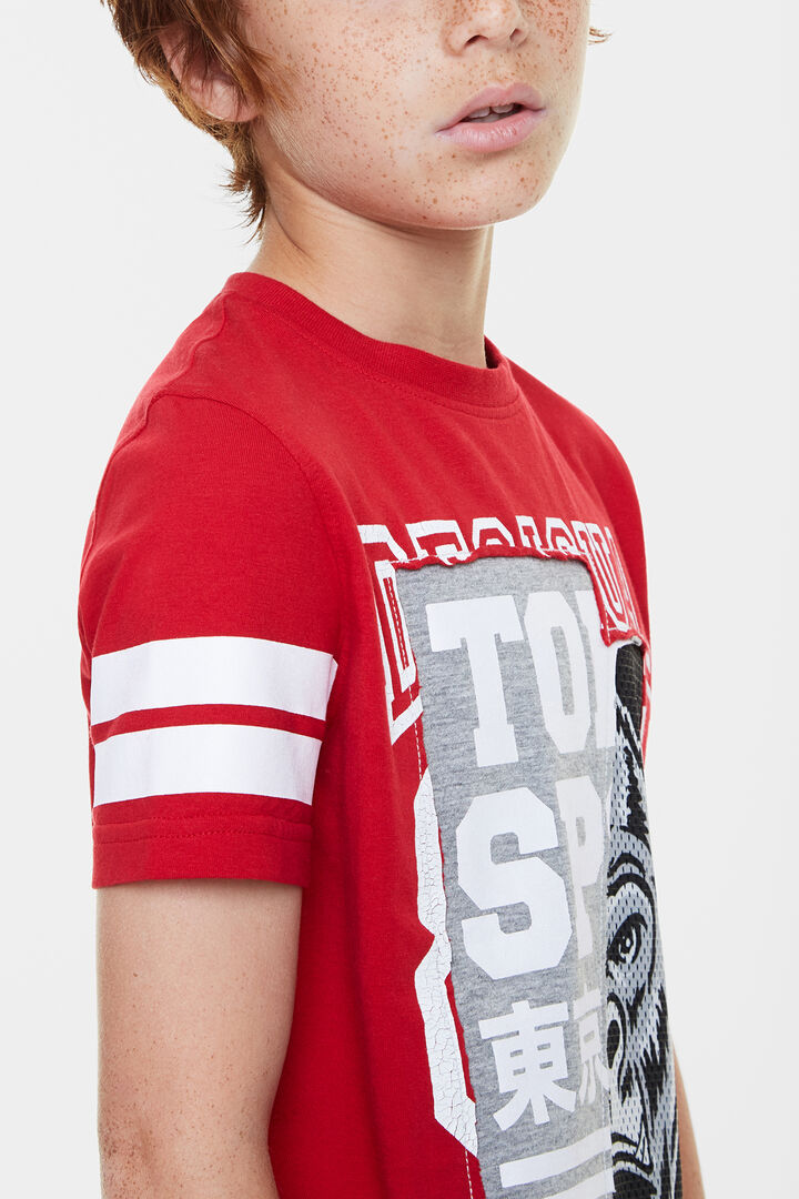 T-shirt sportif à patch | Desigual