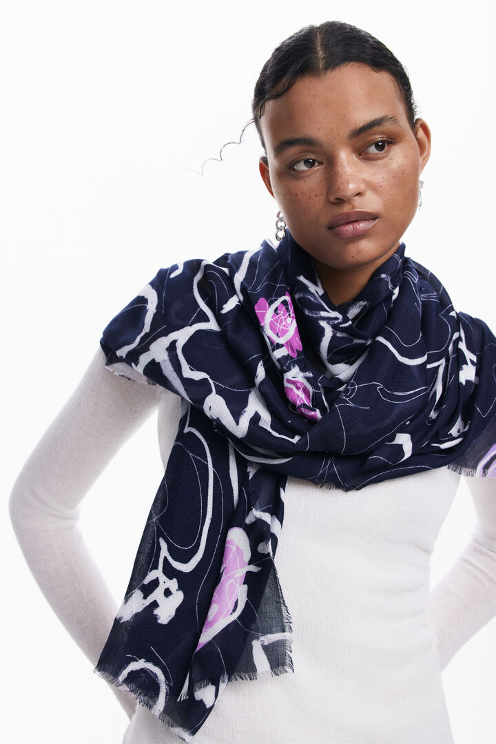 Floral scarf | Desigual