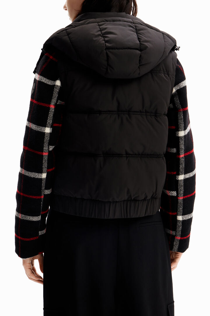 Detachable-sleeve padded jacket | Desigual