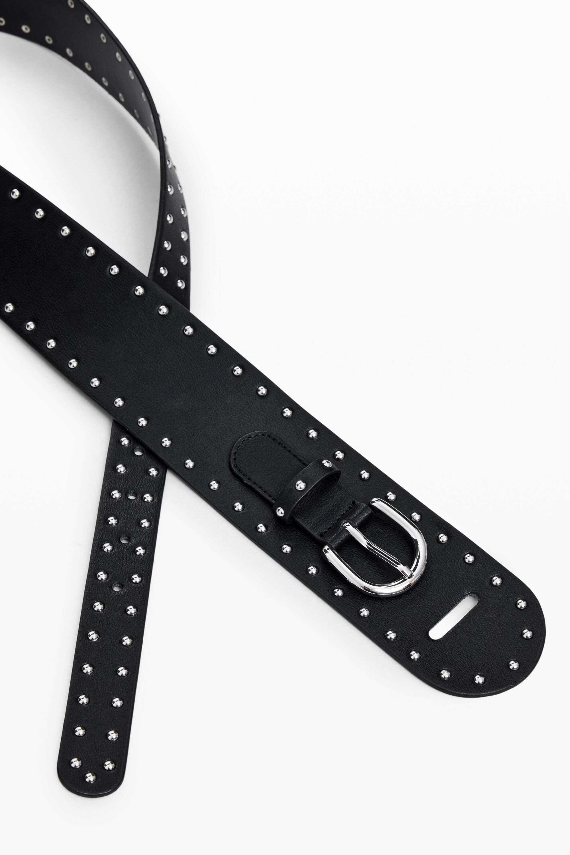 Wide studded belt women's I Desigual.com