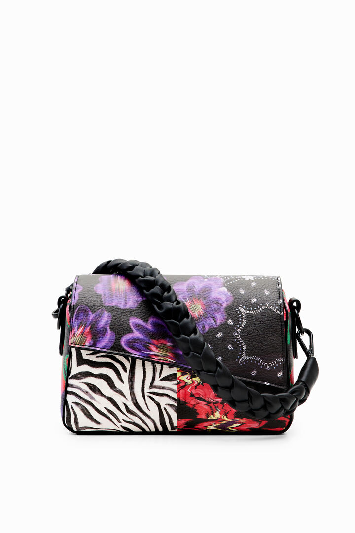 Small patchwork crossbody bag | Desigual