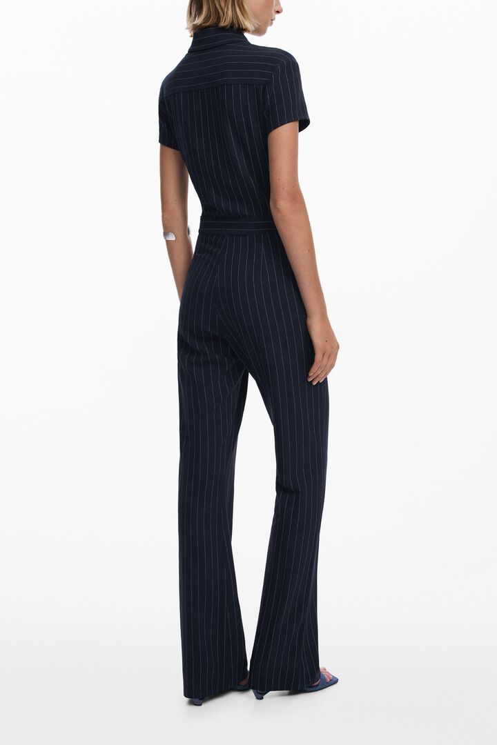 Pinstripe jumpsuit