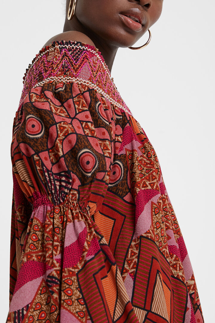 Boho off-shoulder blouse | Desigual