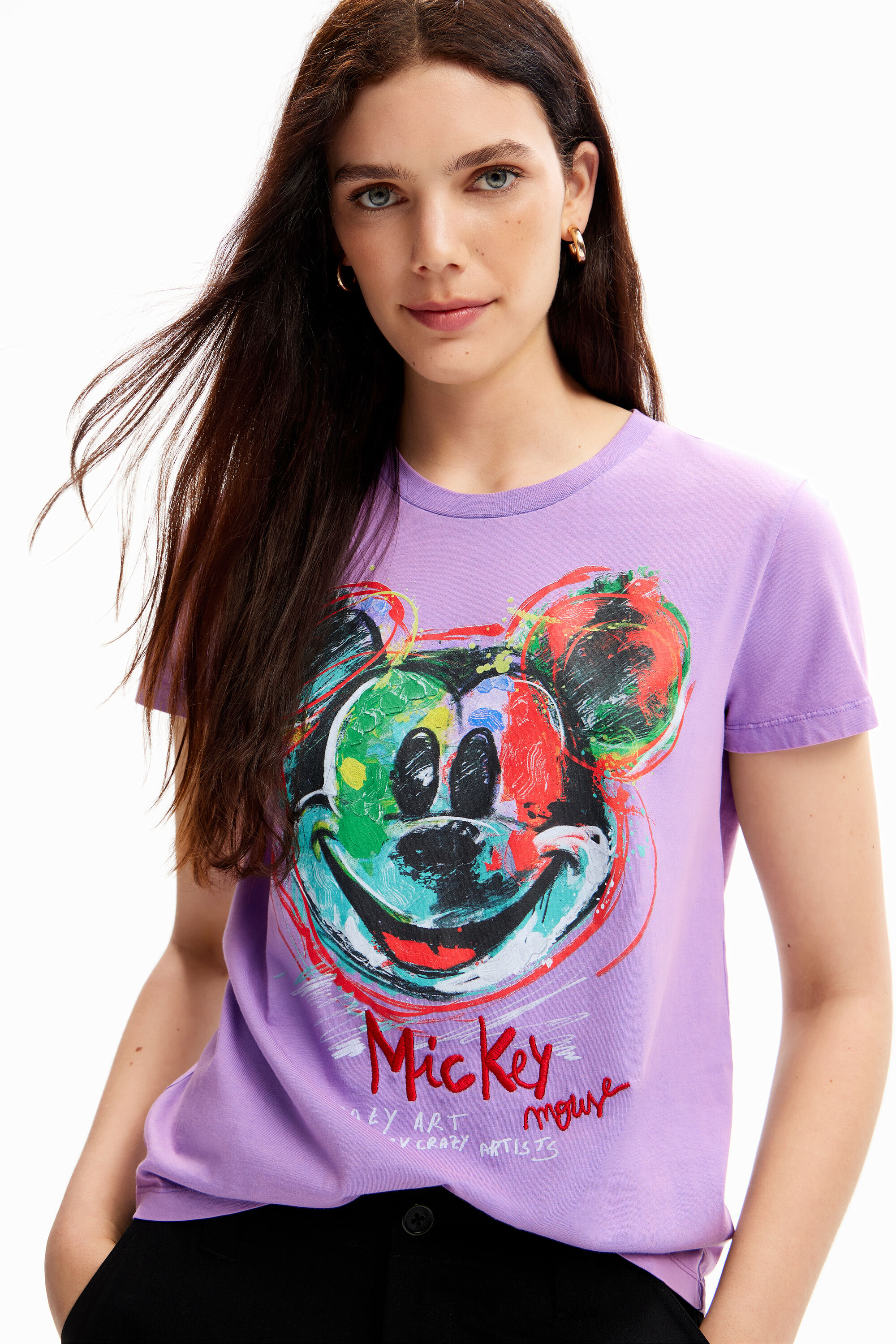 Camiseta arty Mickey Mouse