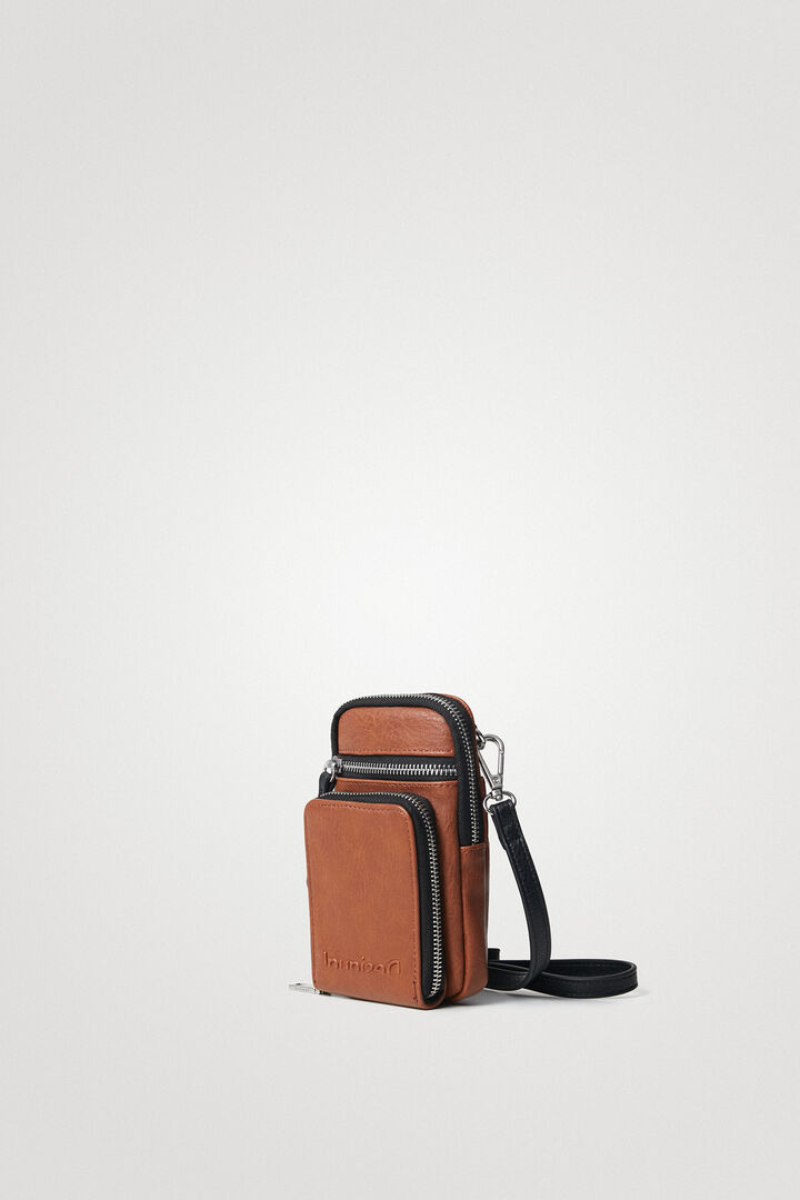 Monedero colgante efecto piel | Desigual