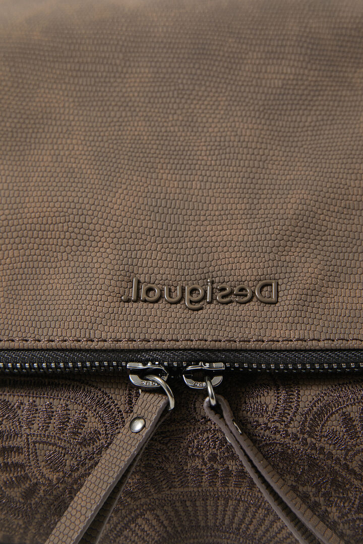Sac à bandoulière simili cuir | Desigual