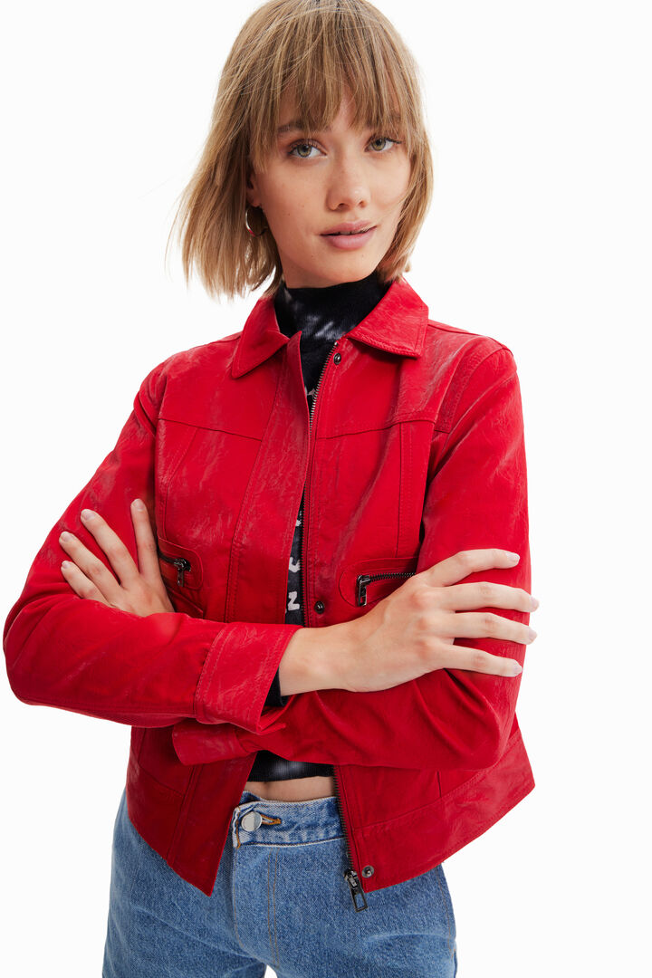 Jaqueta slim recta | Desigual