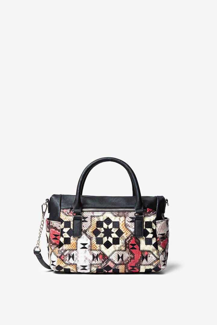 Crocodile skin-effect bag | Desigual