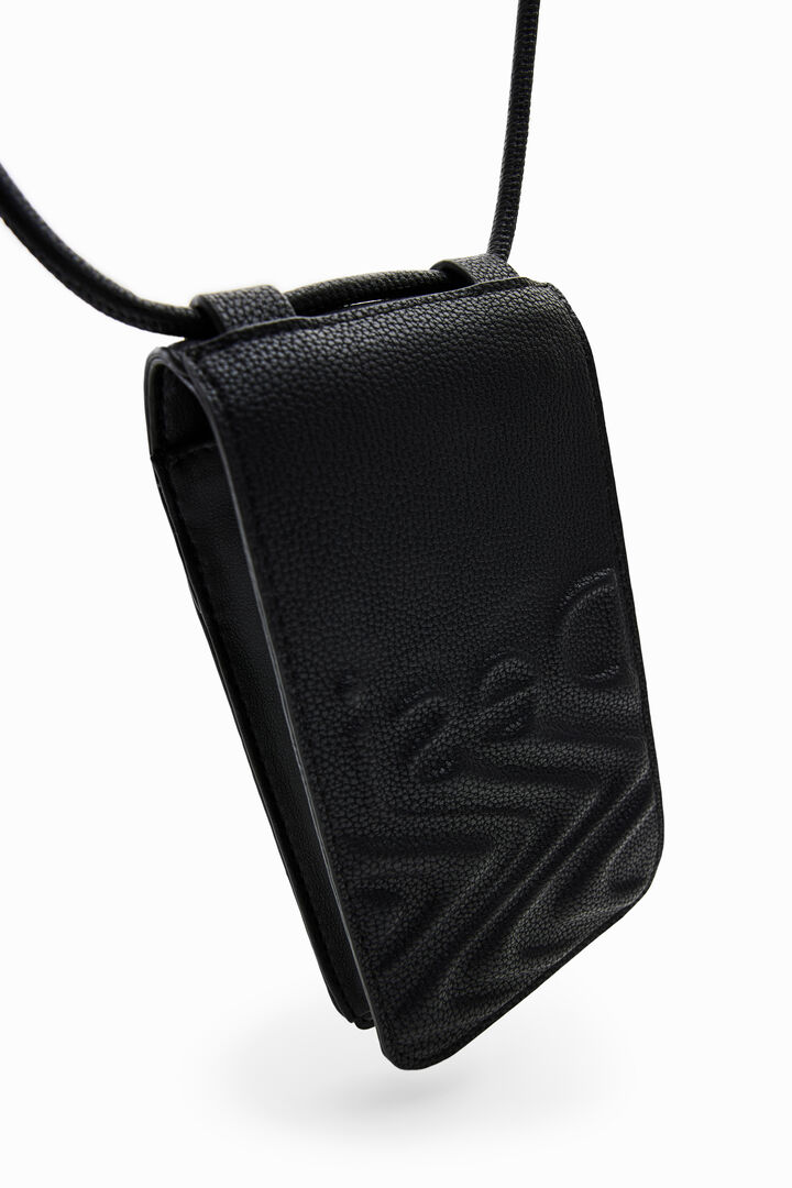 Embossed logo smartphone pouch | Desigual