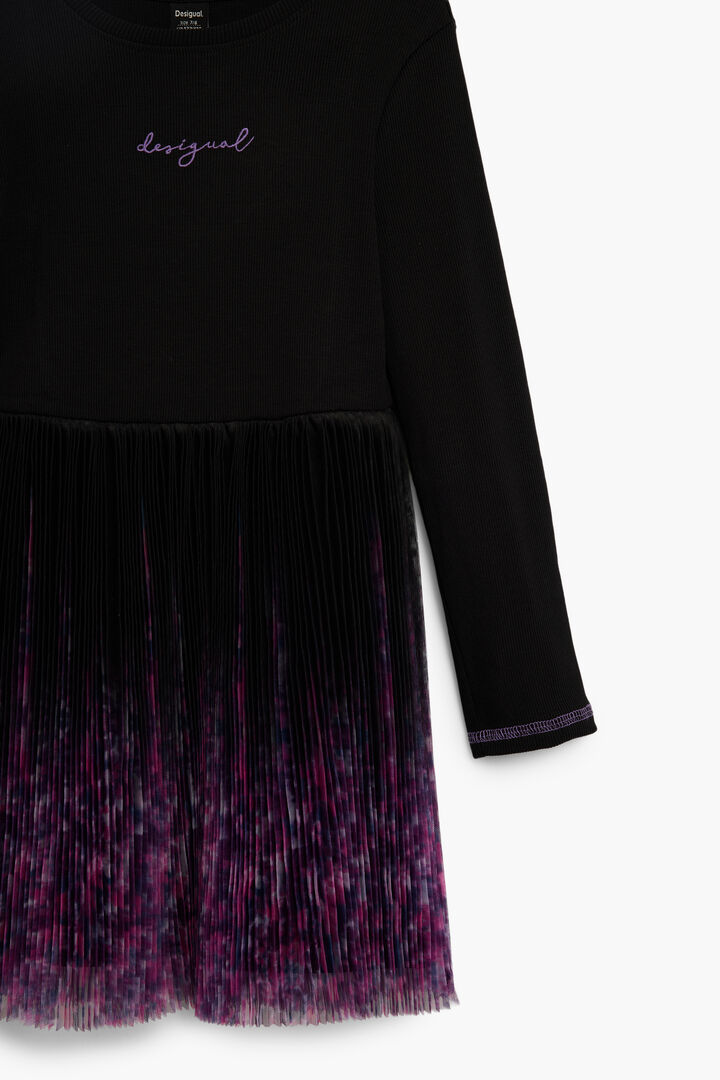 ASYMMETRICAL PRINTED DRESS